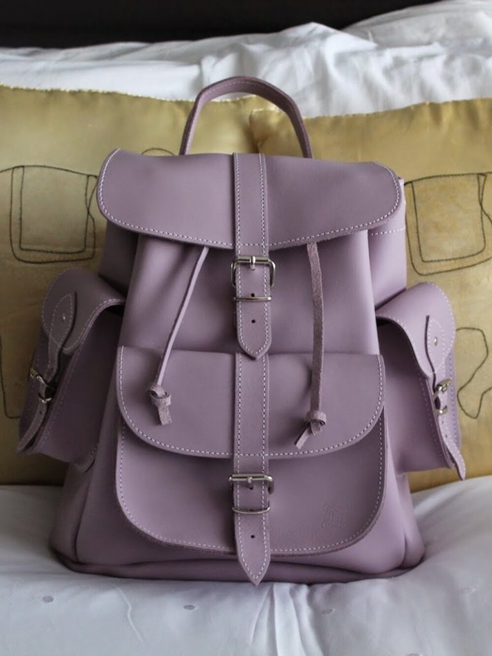 Grafea Leather backpack - Picture 2 of 10